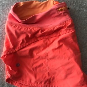 Lululemon speed shorts size 8
